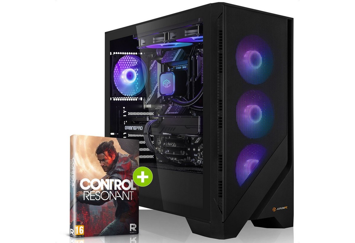 AurumPC R7 9800X3D mit RTX5080 16GB und 32GB DDR5 RAM Gaming-PC (AMD Ryzen 7 9800X3D, GeForce RTX 5080, 32 GB RAM, 1000 GB SSD, Wasserkühlung, Windows 11, WLAN)