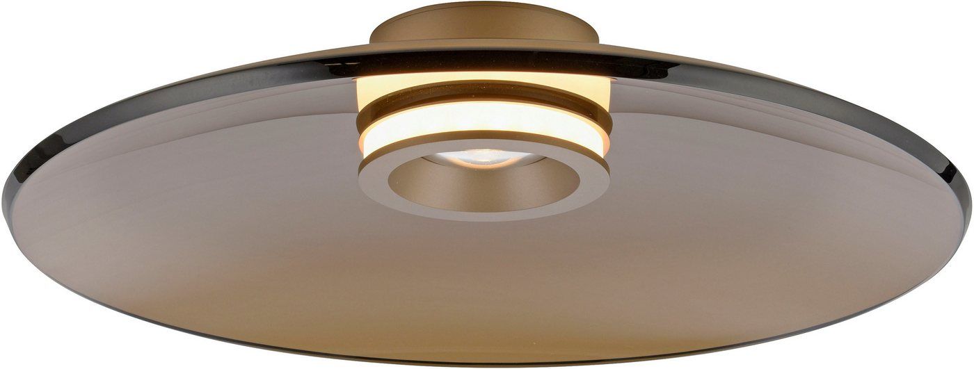 Neuhaus PURE LED Deckenleuchte PURE Moon, LED fest integriert, Warmweiß, Dimmfähig über separaten Dimmer