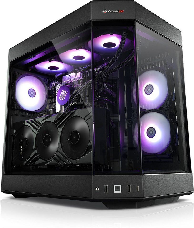 Kiebel Poseidon IX Gaming-PC (AMD Ryzen 9 AMD Ryzen 9 9900X, RTX 5080, 32 GB RAM, 2000 GB SSD, Wasserkühlung, WLAN)