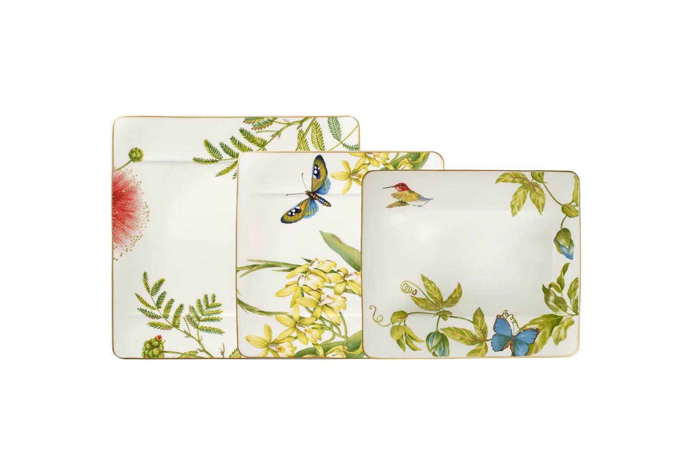 Villeroy & Boch Tafelservice Amazonia Tafelservice 18-tlg. (18-tlg), 6 Personen, Porzellan