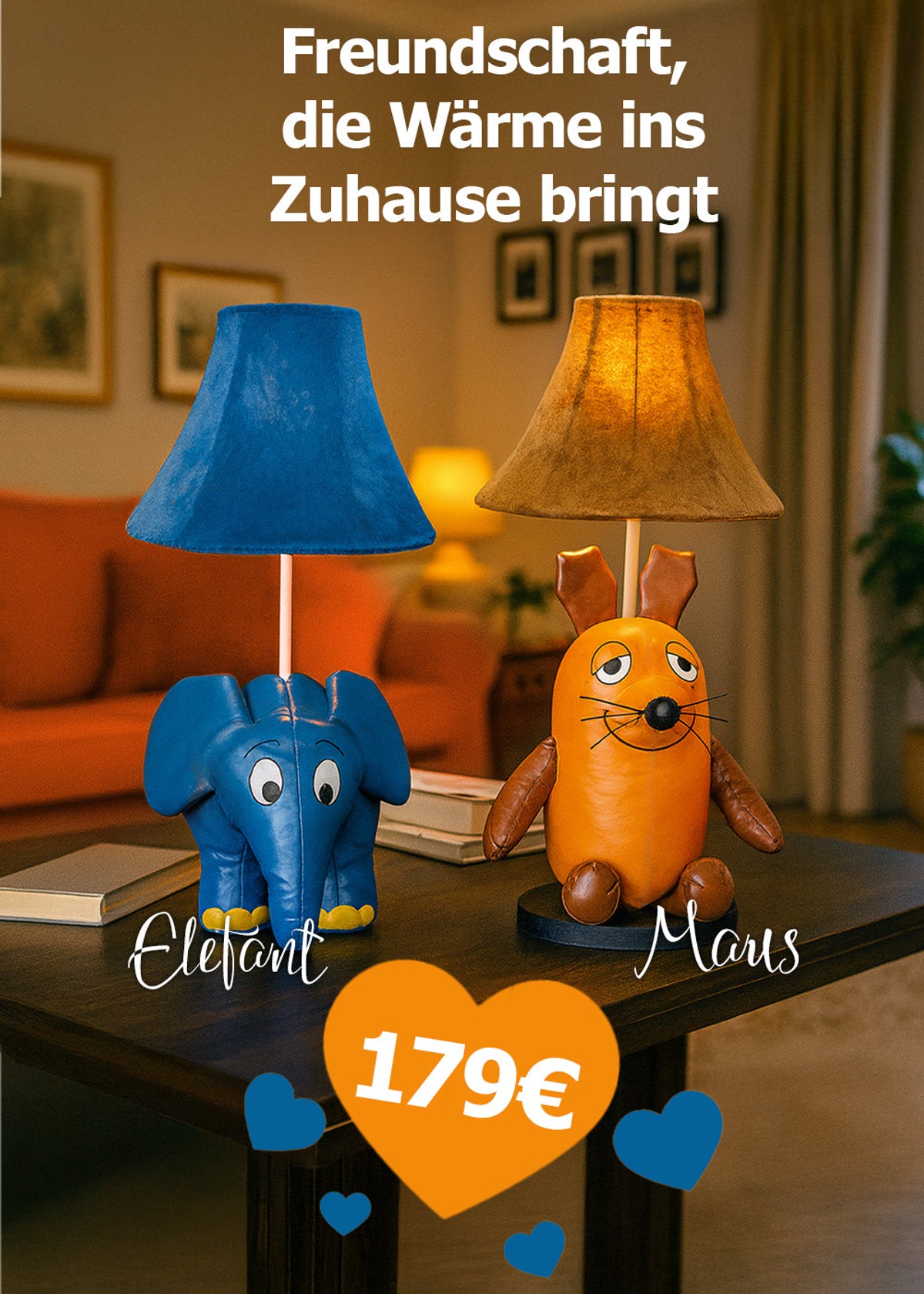 Maus & Elefant – Freundschaft, die Wärme ins Zuhause bringt