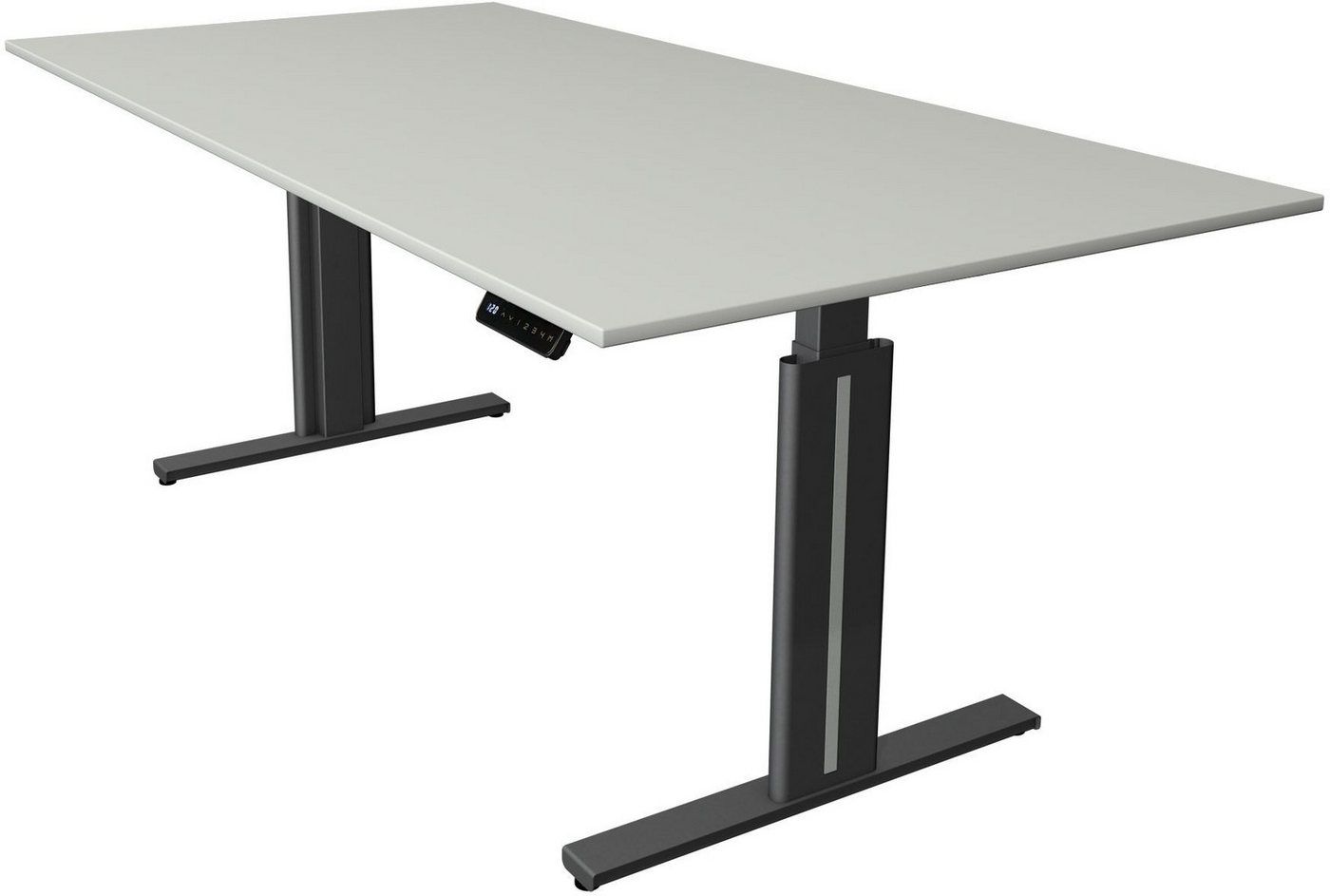 KERKMANN Schreibtisch Sitz-/Stehtisch Move 3 elegant elektr. höhenverstellbar BxT 200x100cm