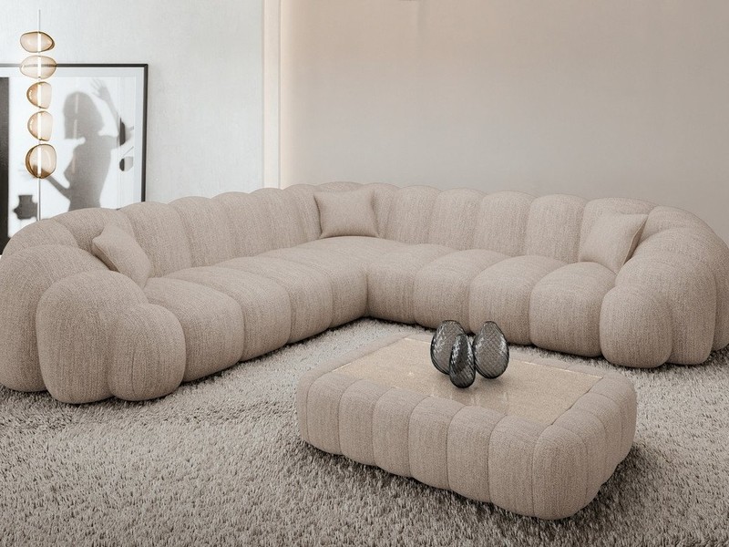 Sofa Dreams Ecksofa Rajada L Form Couch, 4-Sitzer, Design, Eckcouch, Stoffbezug