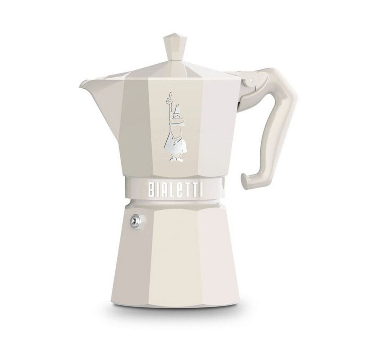 BIALETTI Espressokocher, Espressokocher, 0,27 l, Aluminium, beige