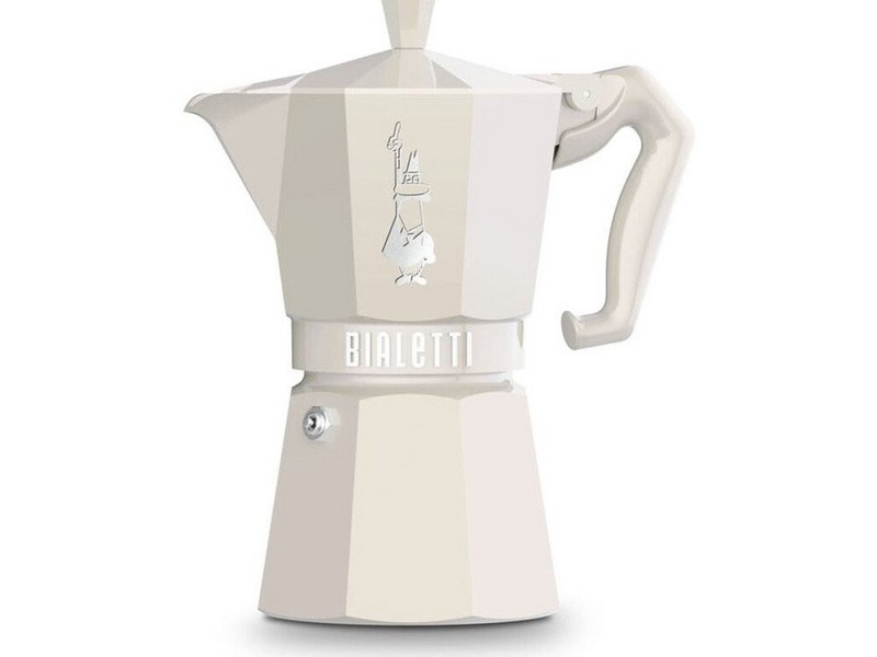 BIALETTI Espressokocher, Espressokocher, 0,27 l, Aluminium, beige