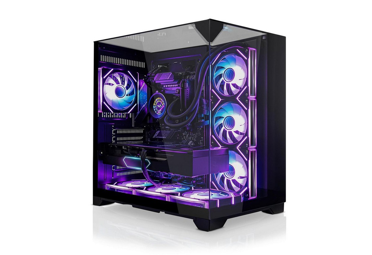 SYSTEMTREFF Intel Core i9-14900 mit Nvidia GeForce RTX 5080 16GB Gaming-PC (Intel 14900 14900, Nvidia GeForce RTX 5080, 32 GB RAM, 2000 GB SSD, Wasserkühlung)