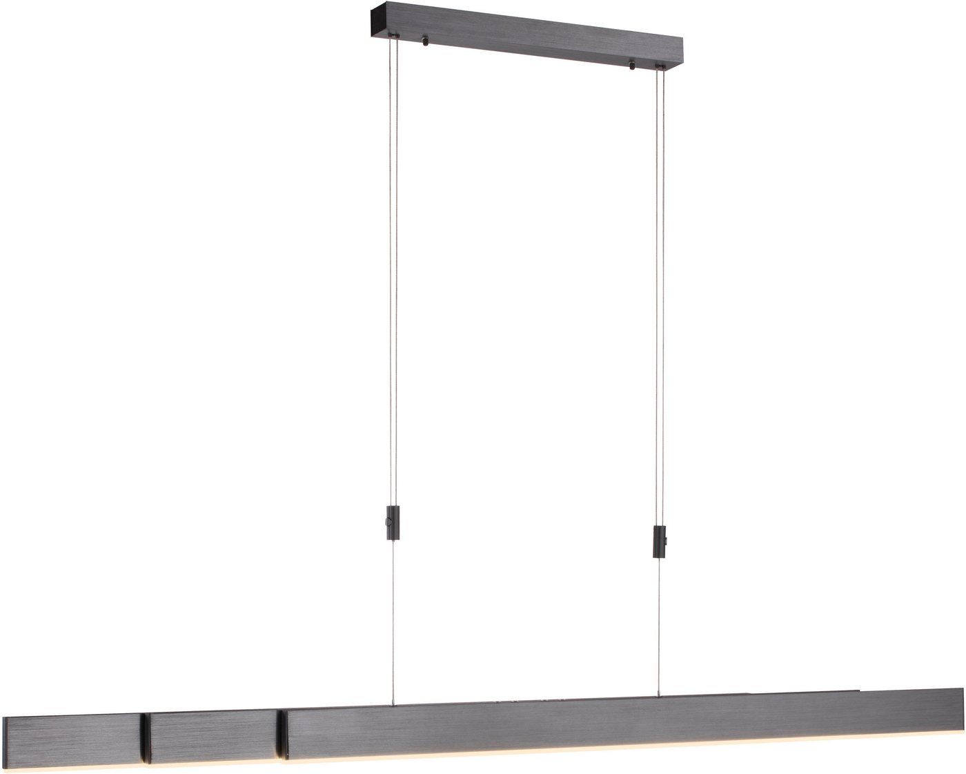 Neuhaus PURE LED Pendelleuchte PURE Moto, CCT - über Fernbedienung, LED fest integriert, warmweiß - kaltweiß, e-SLIDE® Funktion, CCT, dimmbar, Fernbedienung