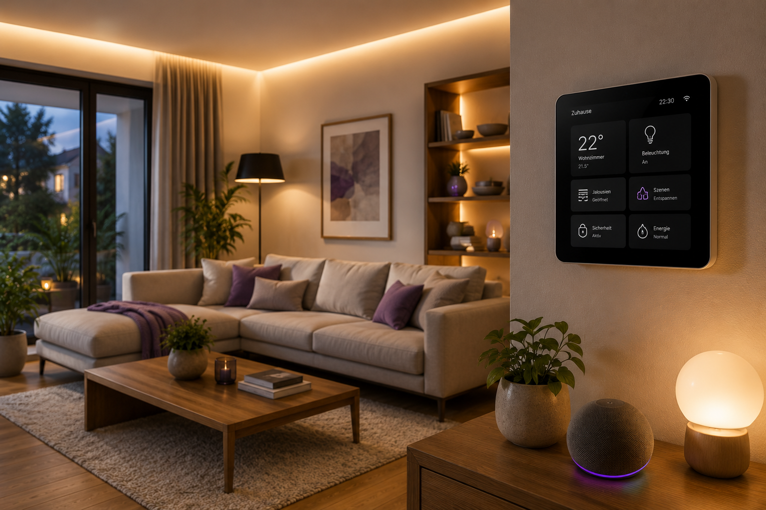 Smart Home – KI-generierte Visualisierung