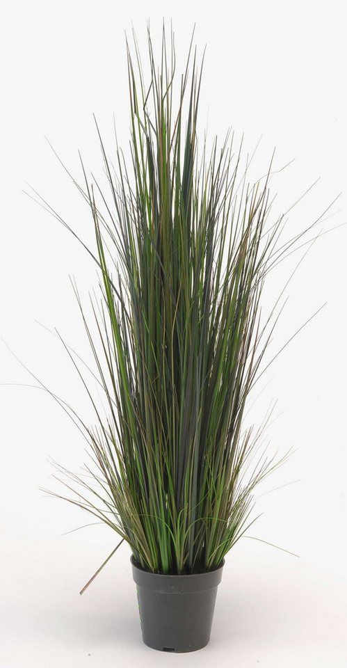 Kunstgras Deko Schilfgras, grün, 90cm - Künstliches Gras Schilf, artplants, Höhe 90.0 cm