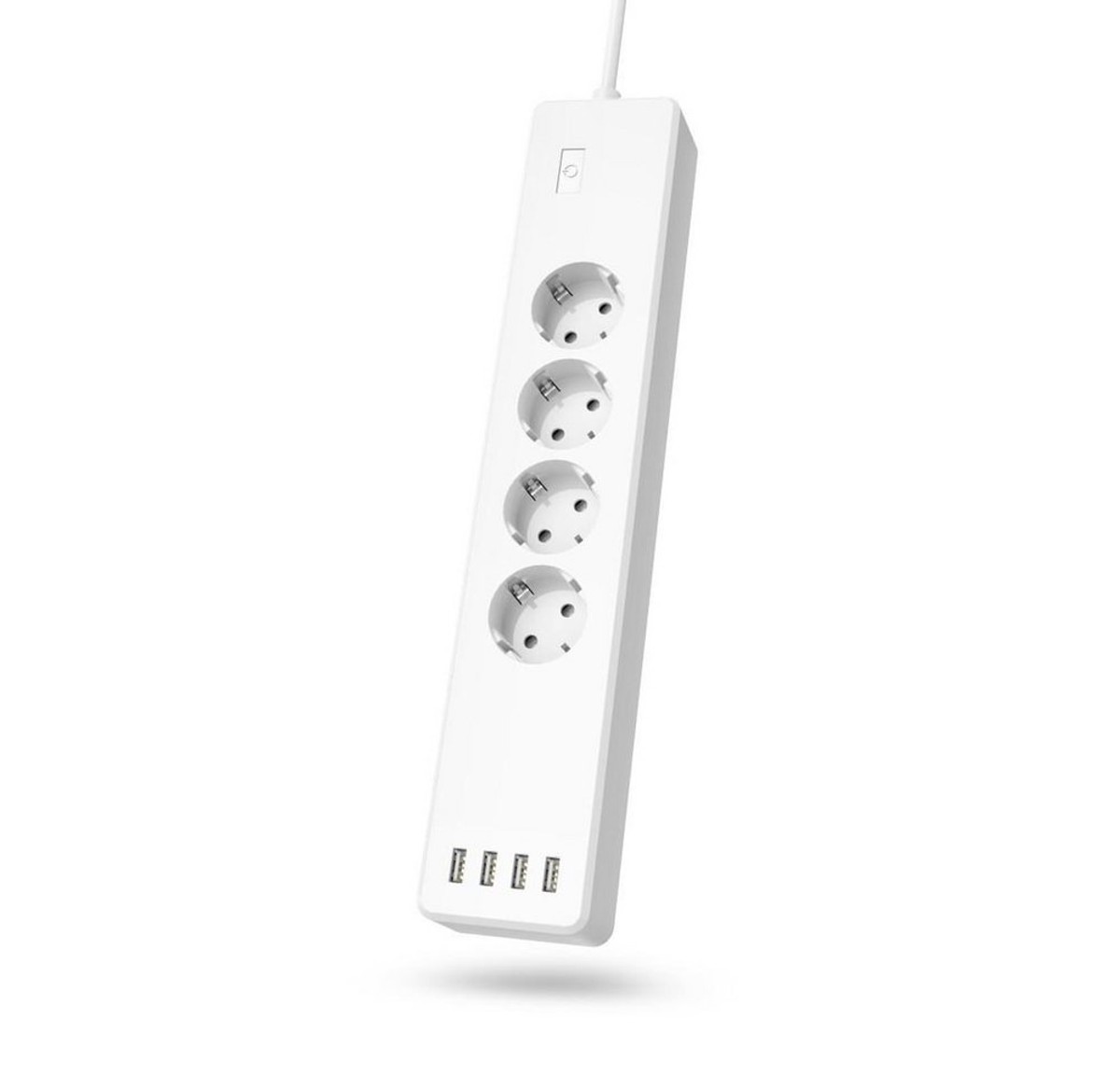 Hama Smarte WLAN-Steckdosenleiste 4-fach, einzeln Smarte Vierfach-Steckdosenleiste