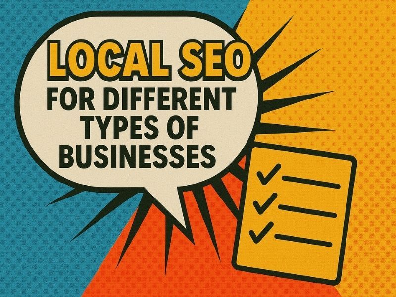 Lokales SEO für verschiedene Unternehmenstypen