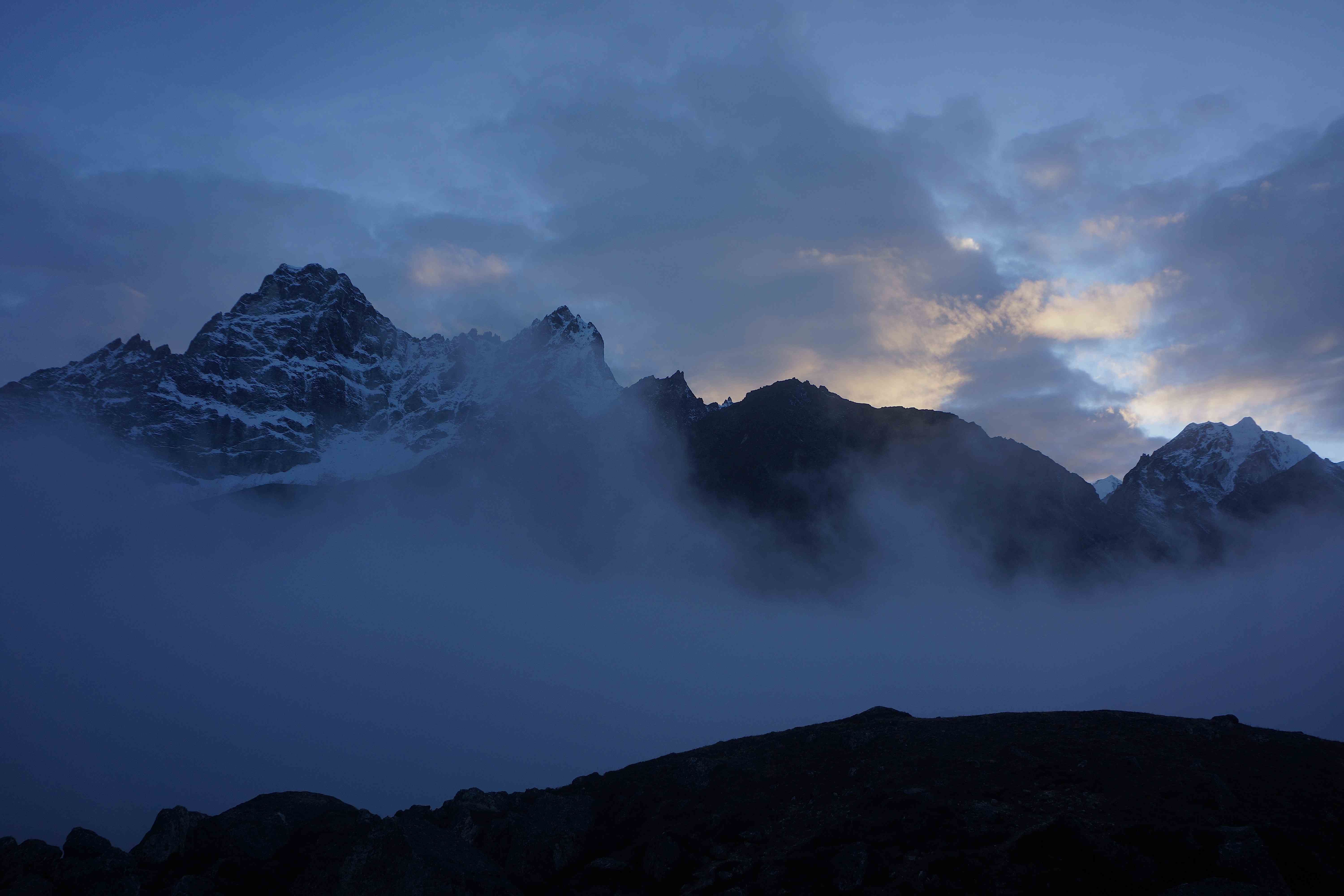 Sunrise over the Himlayas