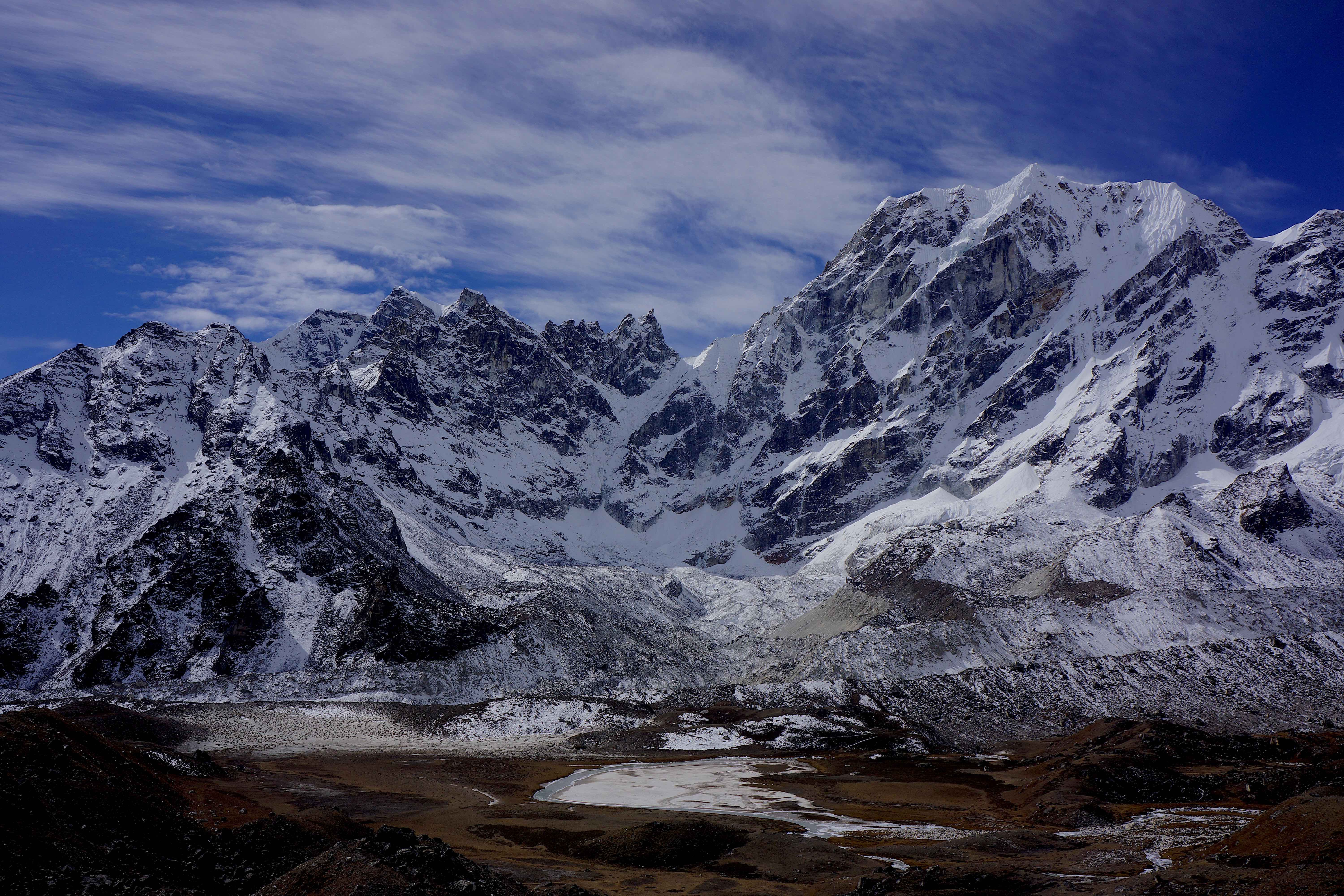 The glacier river