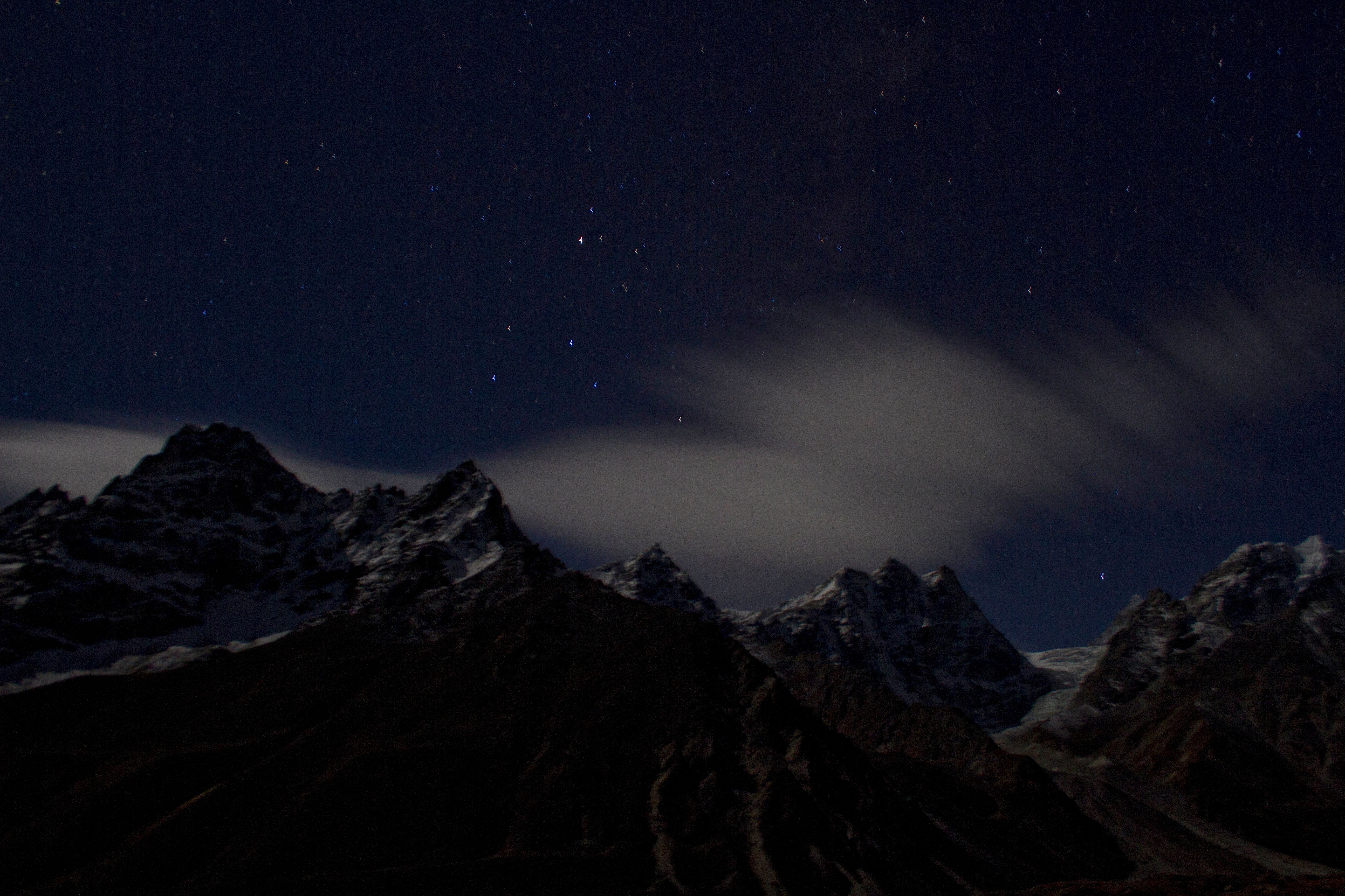 Long exposure at night