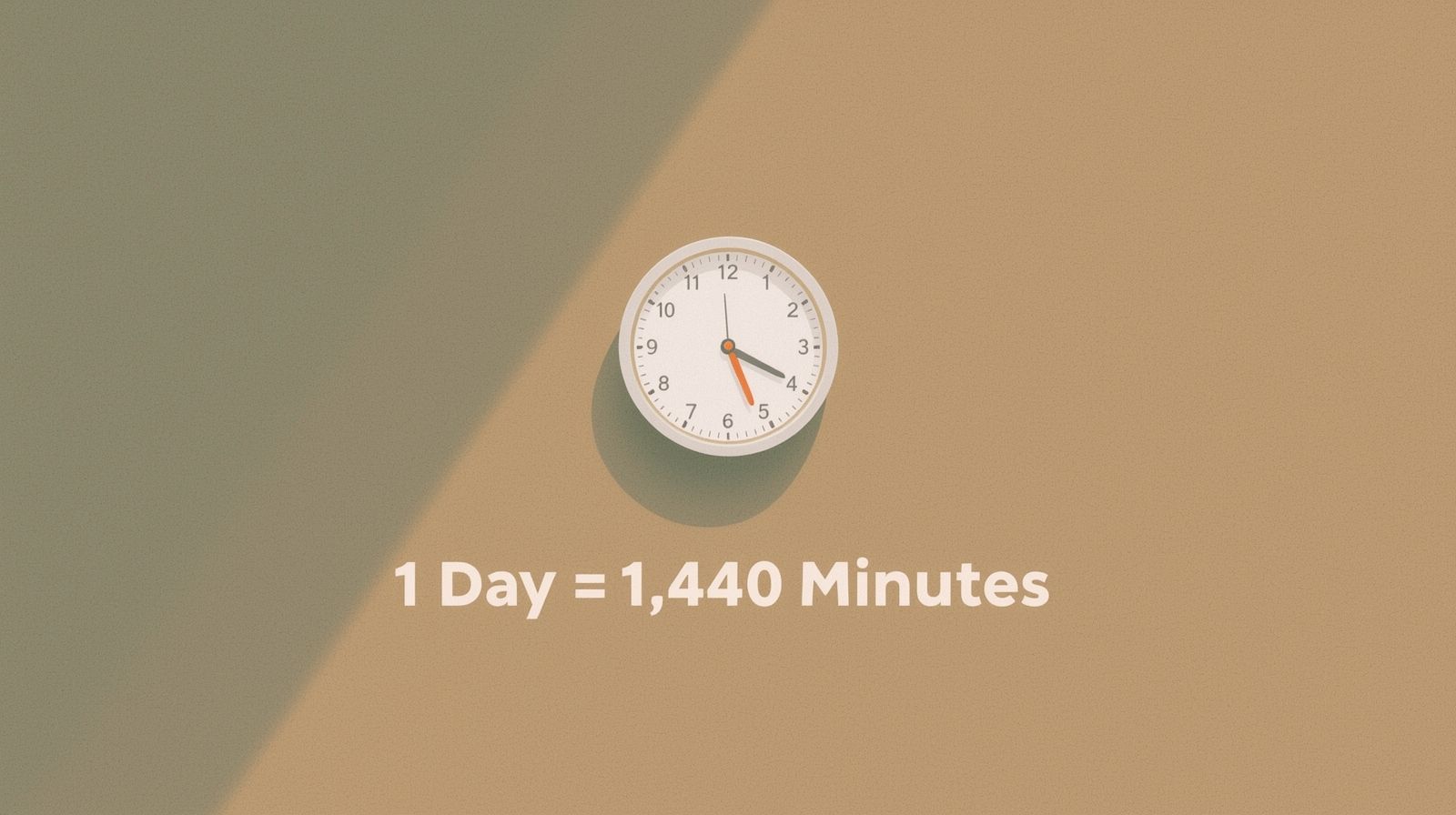 How Many Minutes in 24 Hours (a Day)