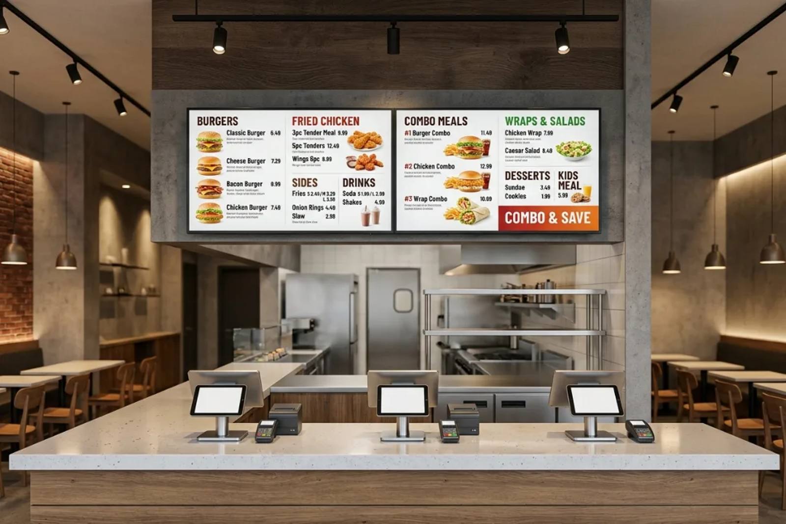 Why choose Kayana Menu Display