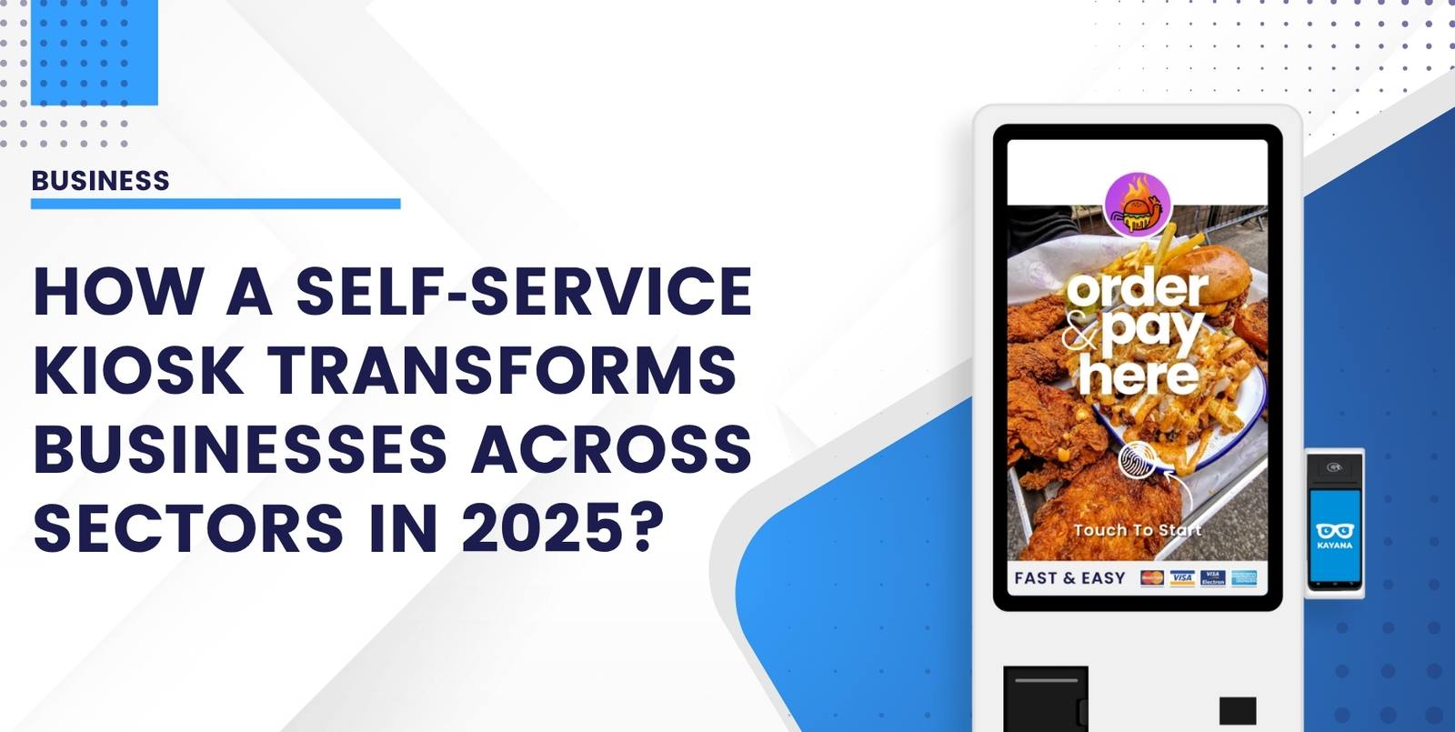 Cover image: How a Self‑Service Kiosk Transforms Businesses Across Sectors in 2025?
