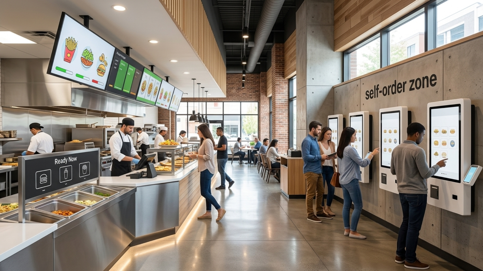 Quick Service Restaurants business using Kayana