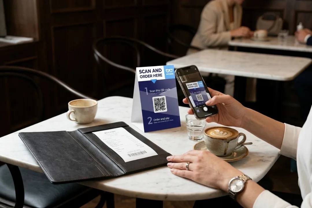Order & pay in seconds