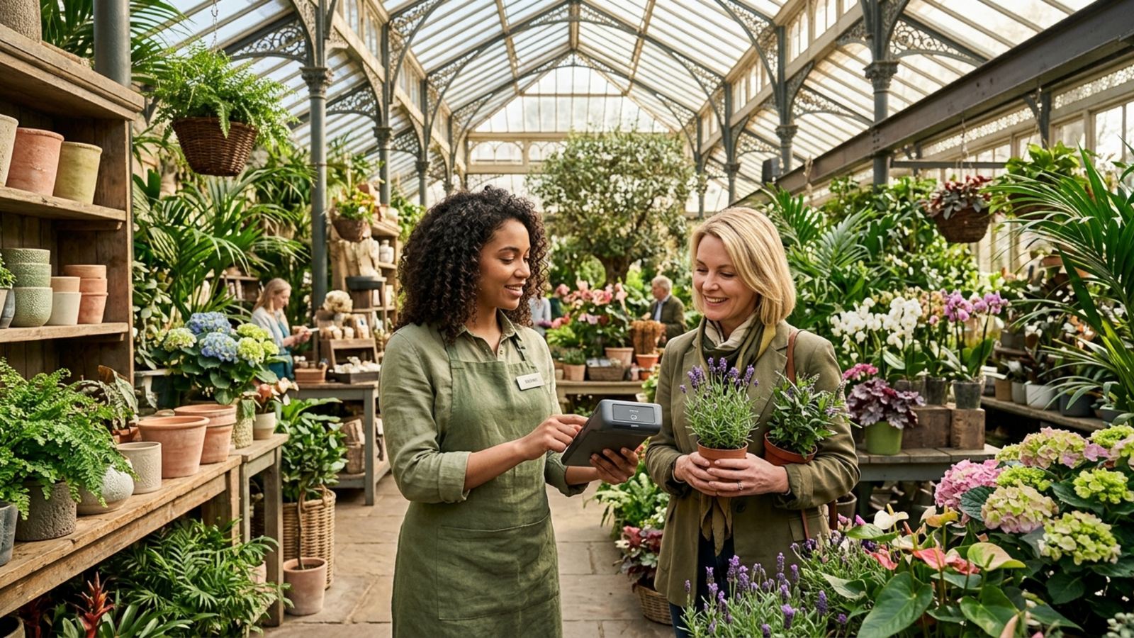 Gardens & Nurseries business using Kayana