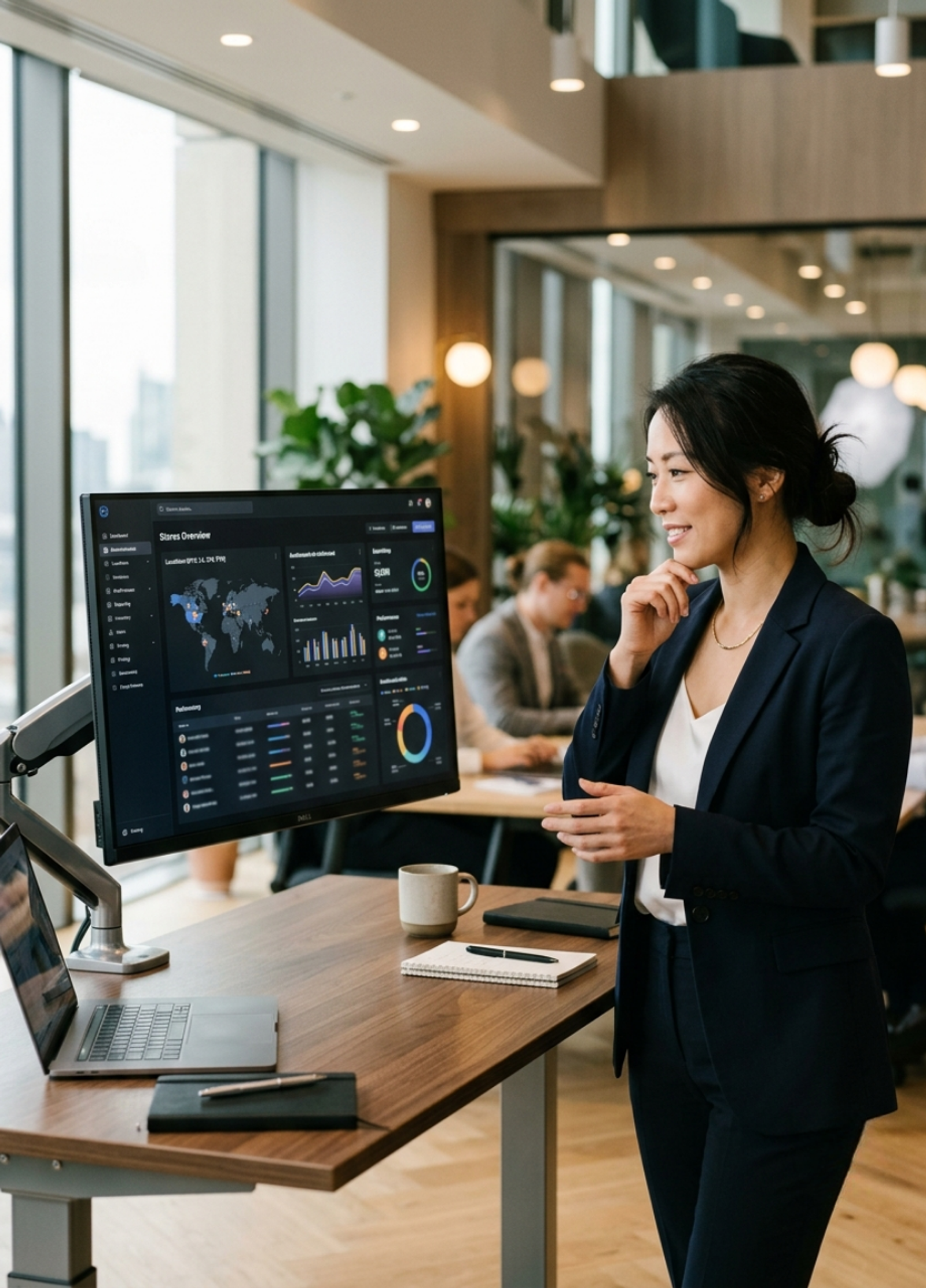 Merchant Admin in use during a payment