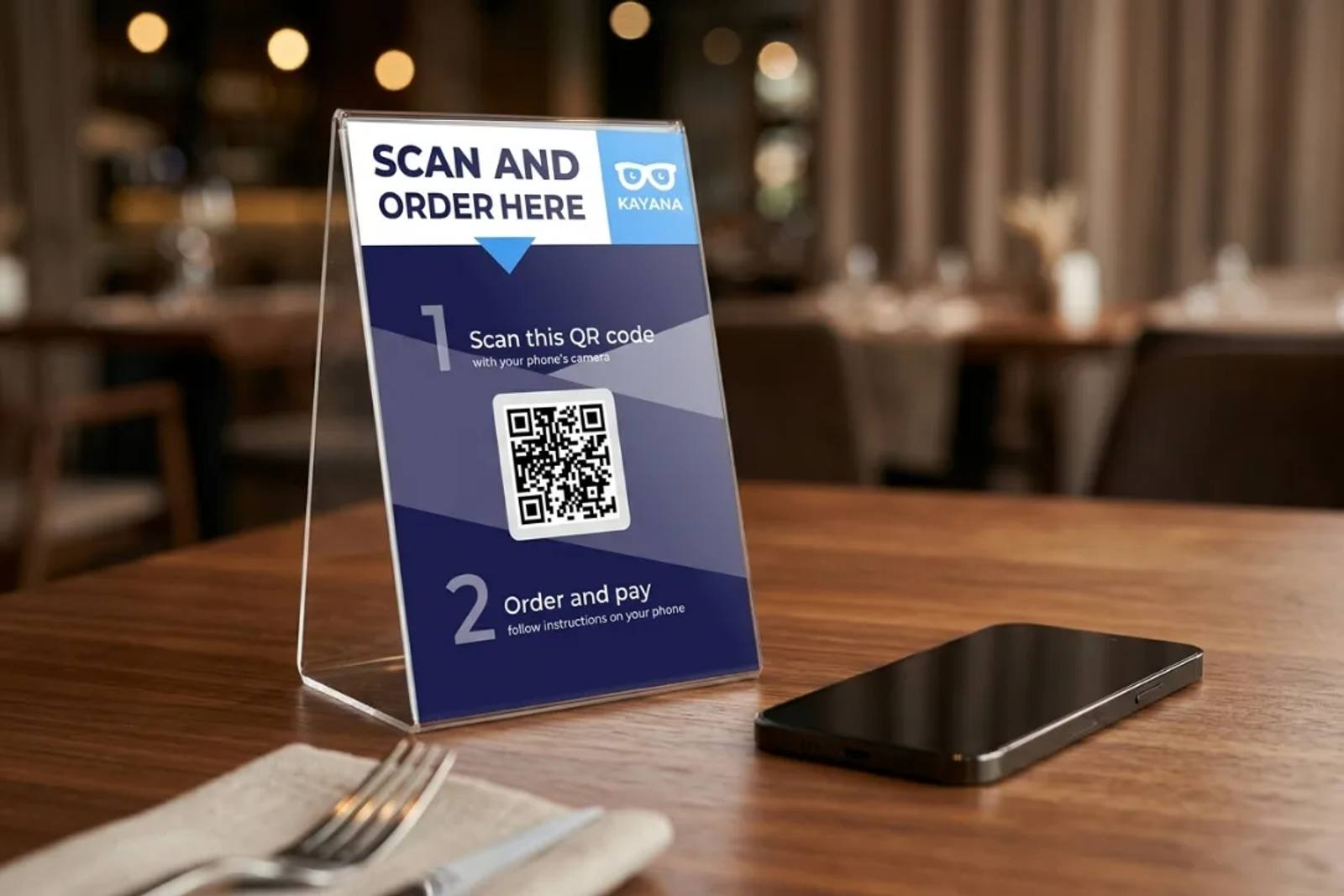 Why choose Kayana QR Ordering