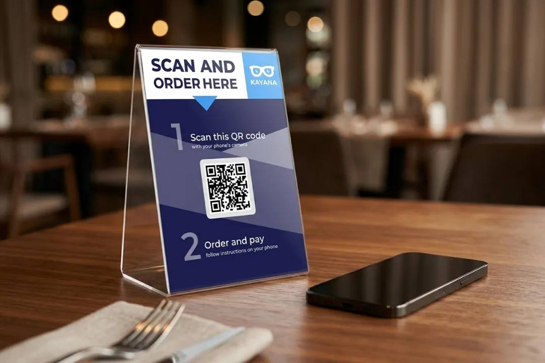 Why choose Kayana QR Ordering