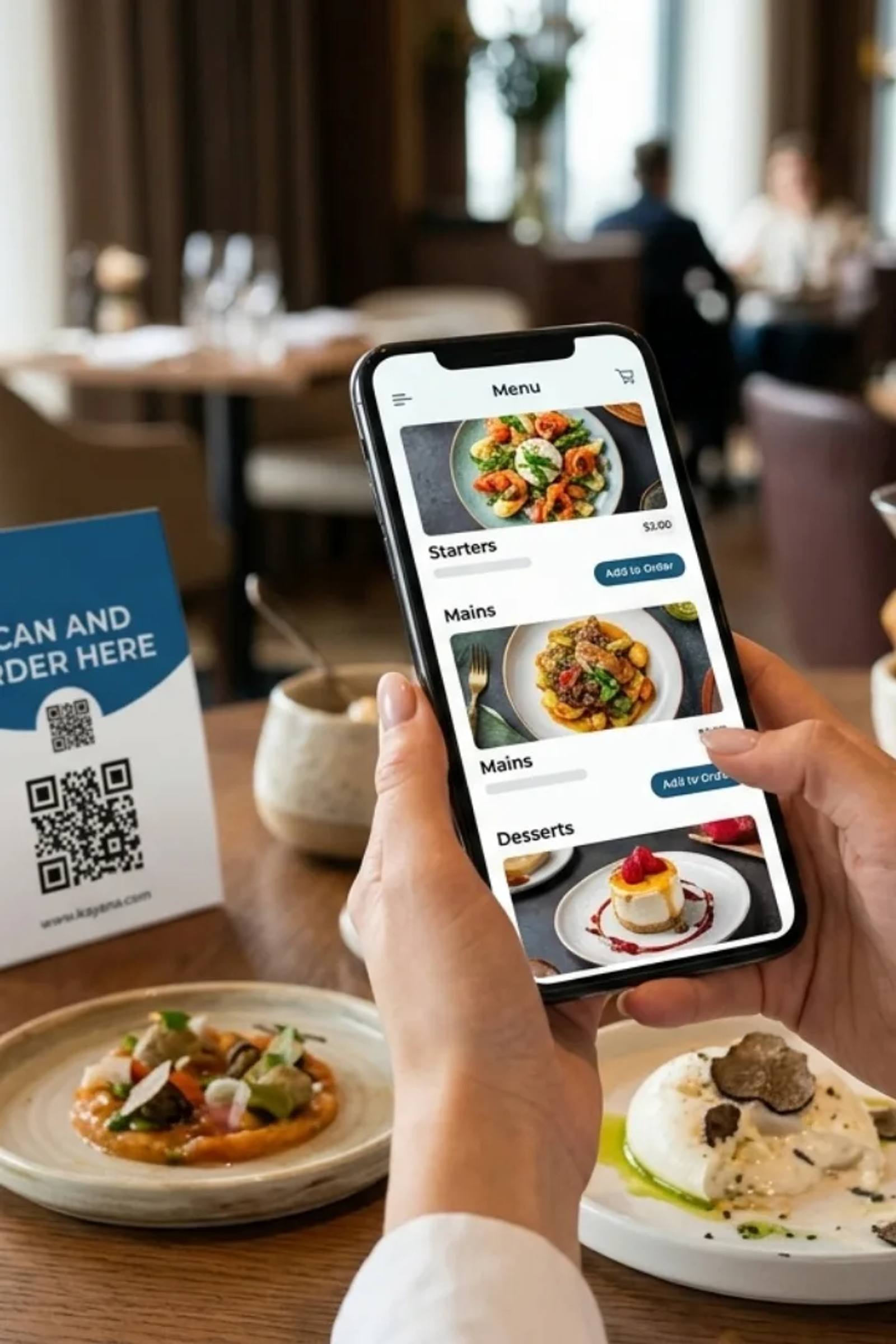 Always-current menu