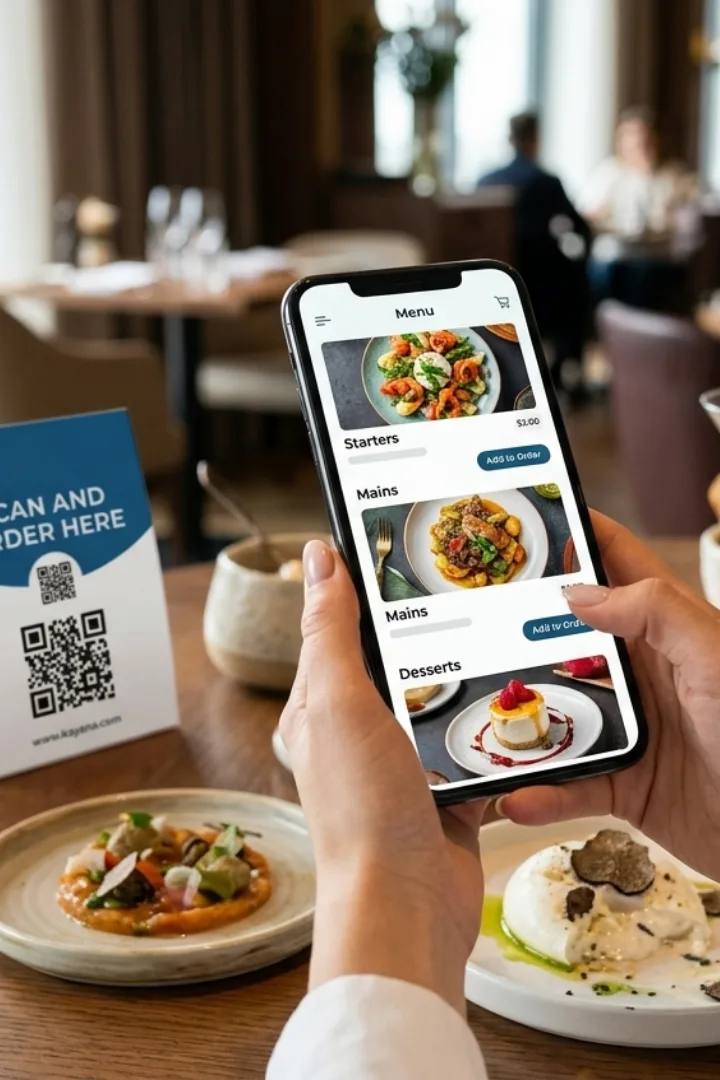 Always-current menu