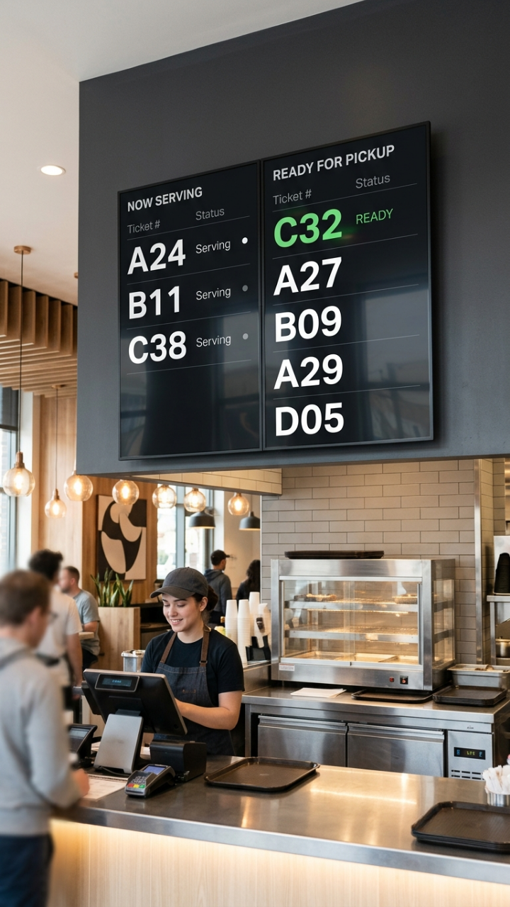 Customer Display operator detail