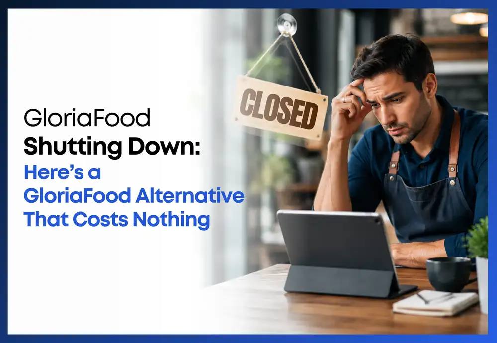 Cover image: GloriaFood Shutting Down: Here's a GloriaFood Alternative That Costs Nothing