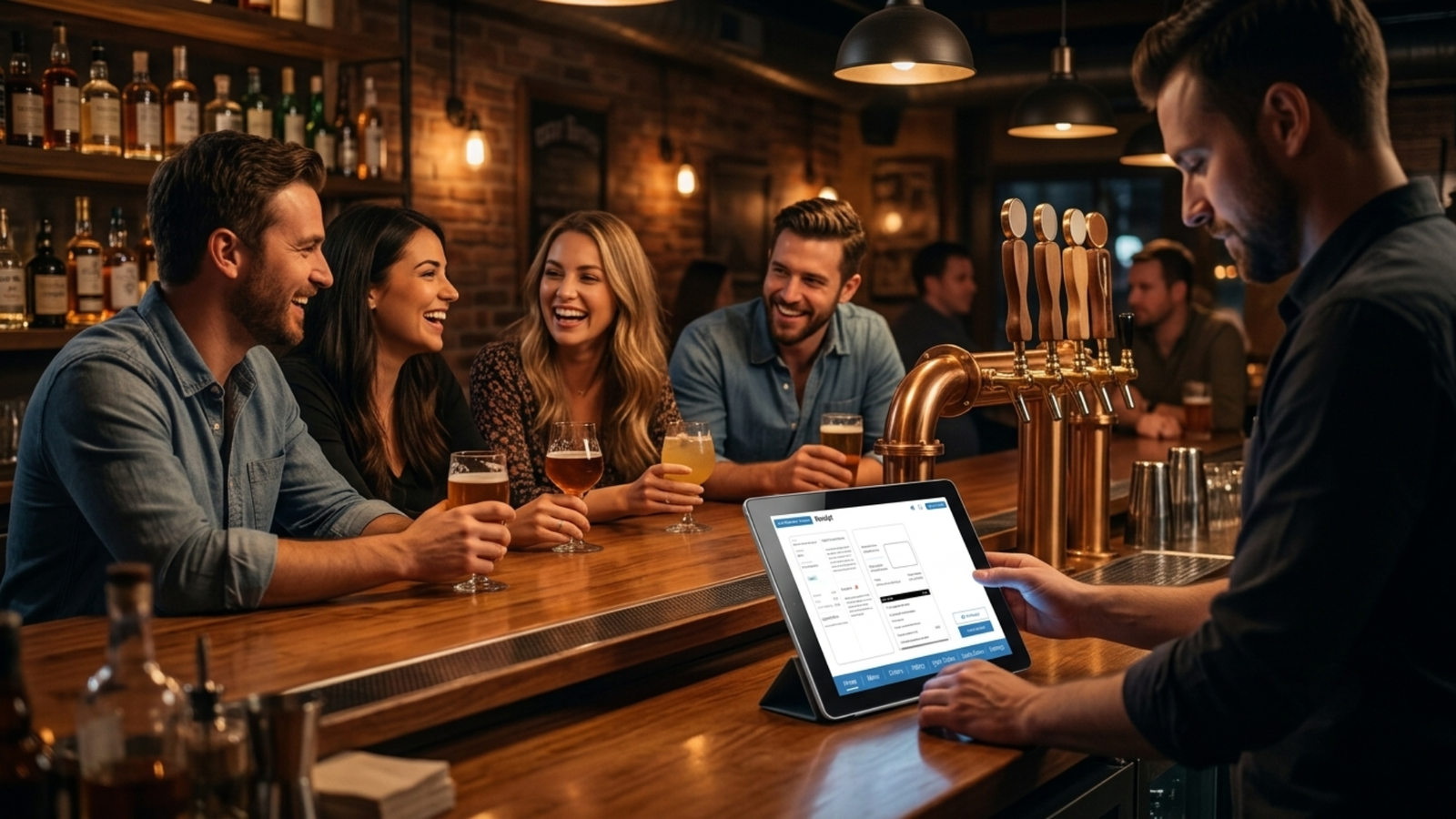 Bars & Breweries business using Kayana