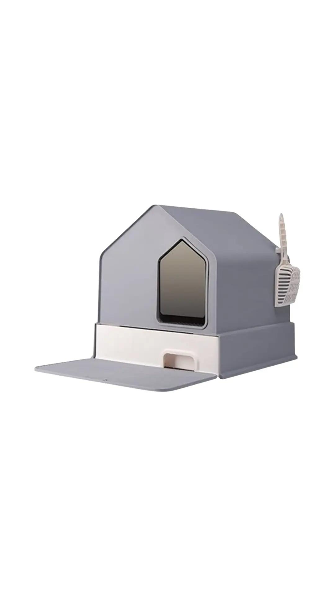 House Shaped Cat Litter Box