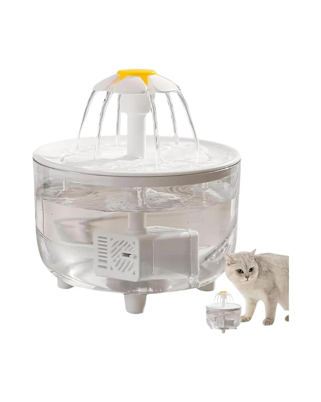 Transparent water fountain