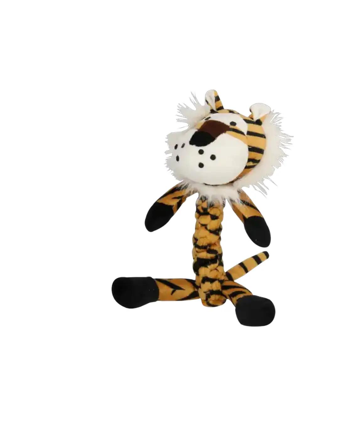 Plush Tiger Dog Toy