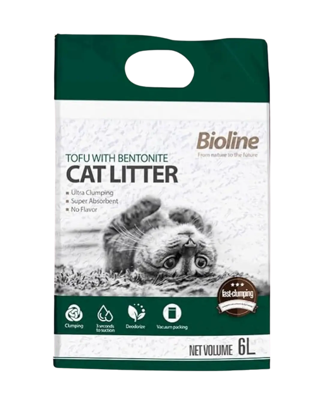 Bioline Tofu Cat Litter 6L