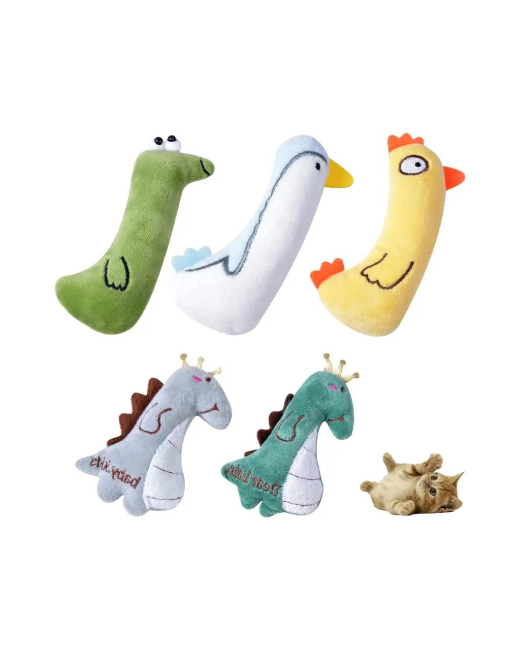 Chicken shaped cat toy