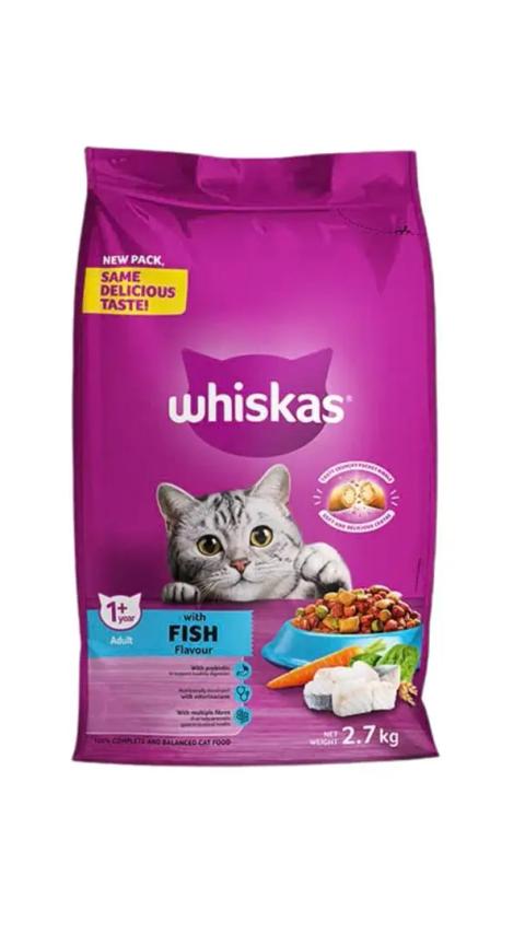 Whiskas Adult Dry Fish 2.7kg