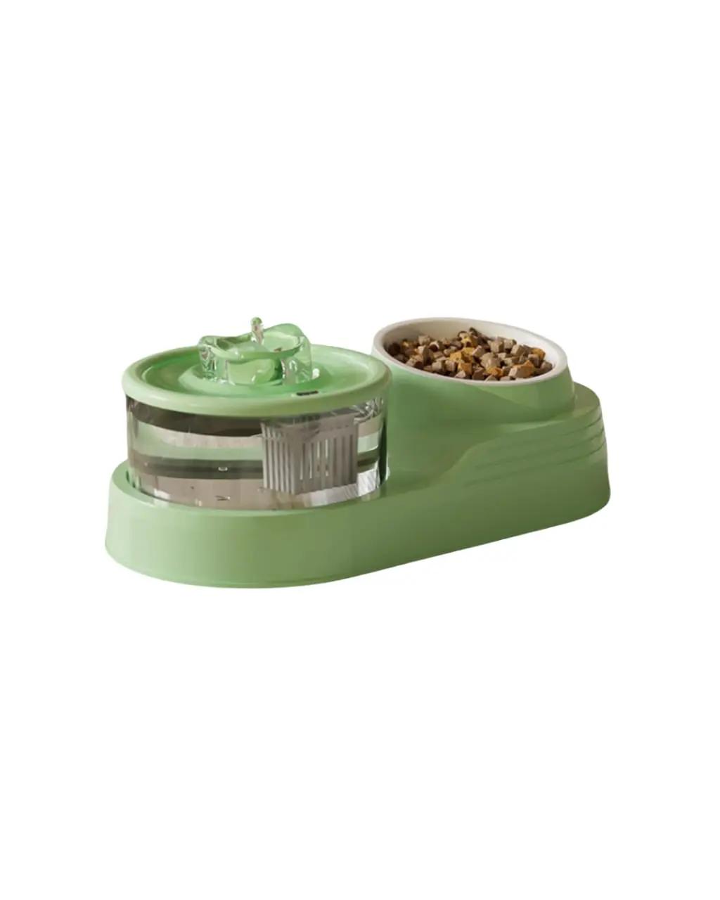 Cat Water Fountain With Bowl