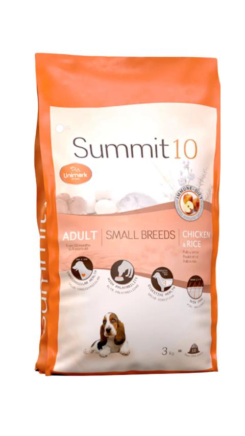 Summit 10 Adult Small Breeds Chicken and Rice 3kg