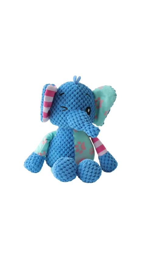 Plush Elephant Dog Toy