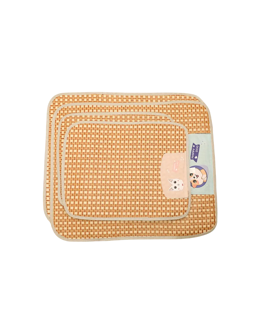 Brown Pet Cooling Mat M
