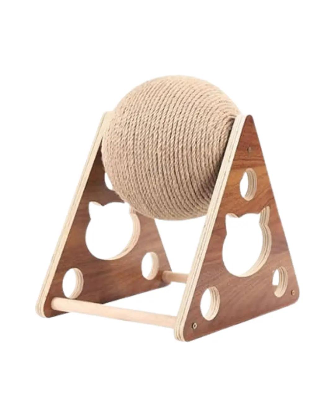 Triangle Cat Scratching Ball M