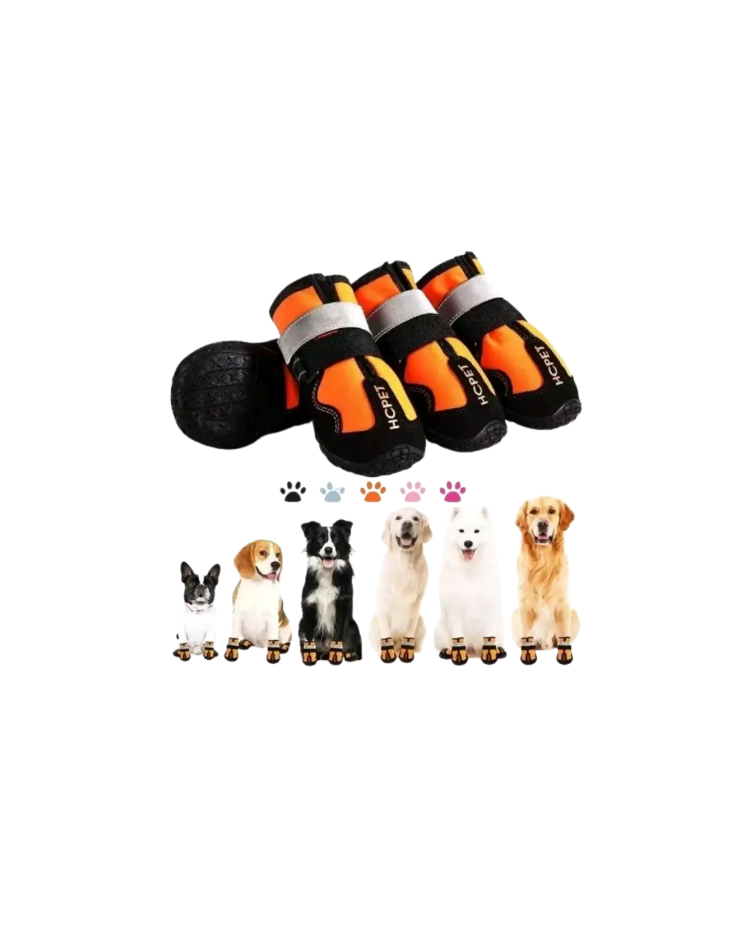 HC dog shoes Size 1-8
