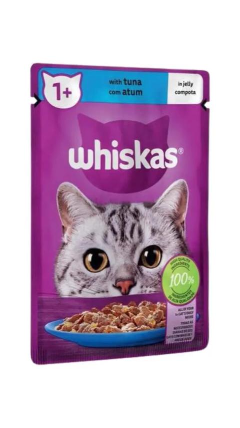 Whiskas with tuna in jelly 85g