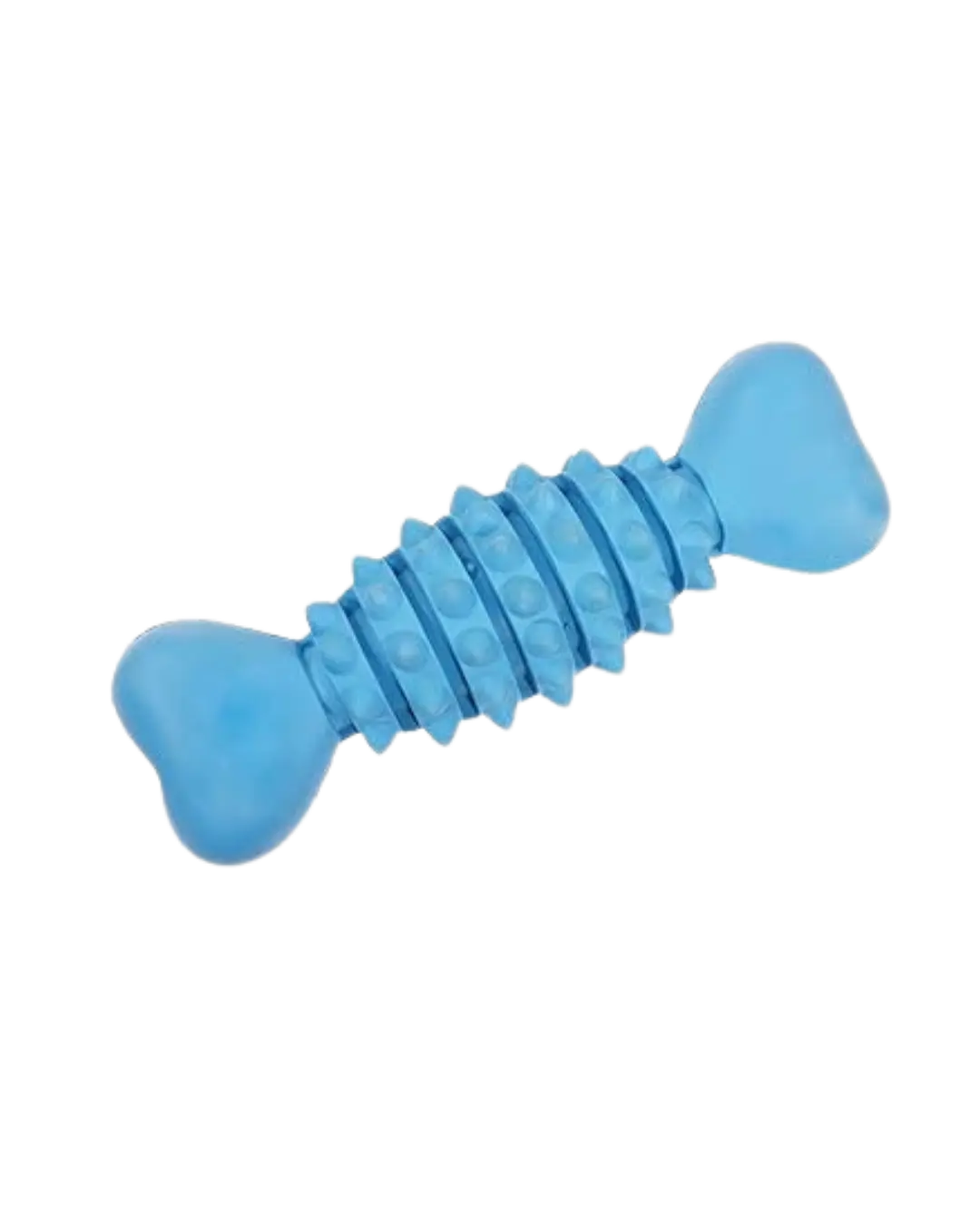 Blue rubber toy