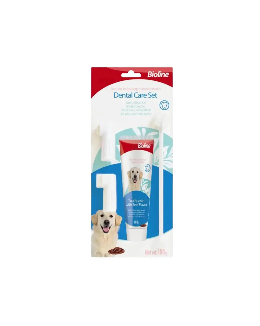 Bioline Dental Care Set Beef Flavor