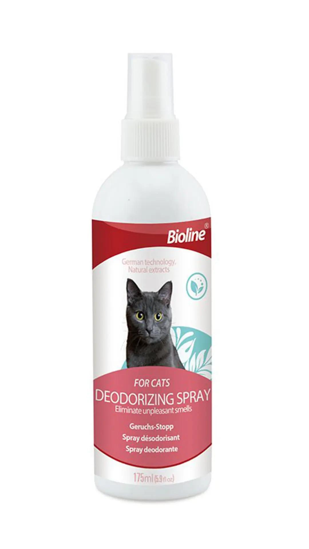 Bioline Deodorizing Spray for Cats 175mls