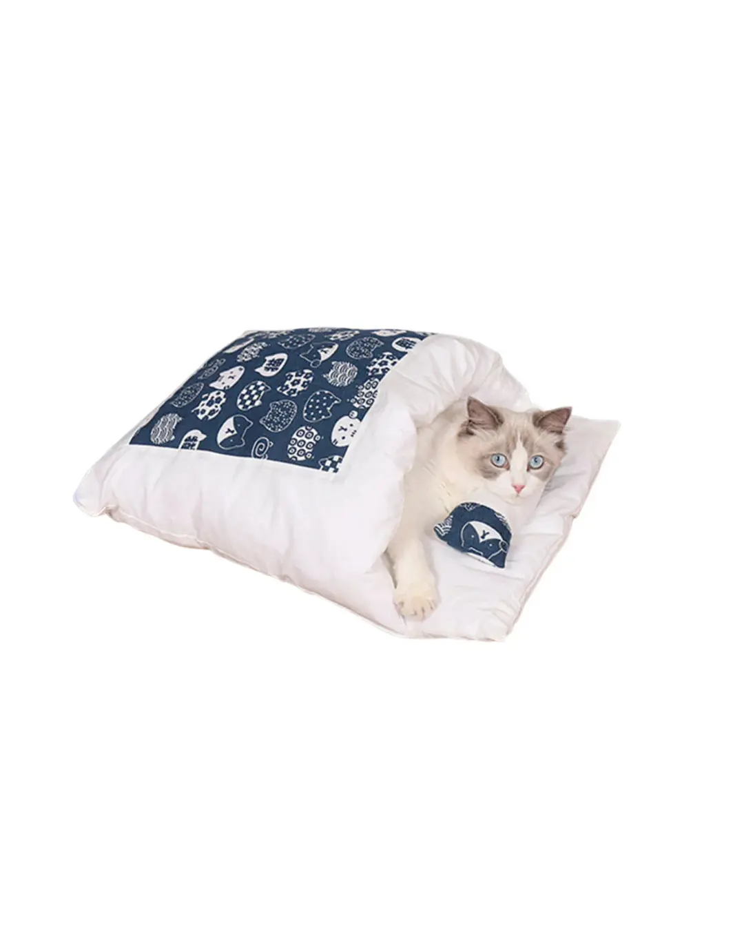Cat Bed with Pillow L