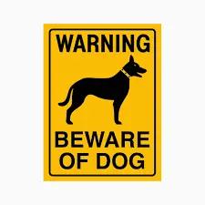 Beware Of Dog Sign S,L